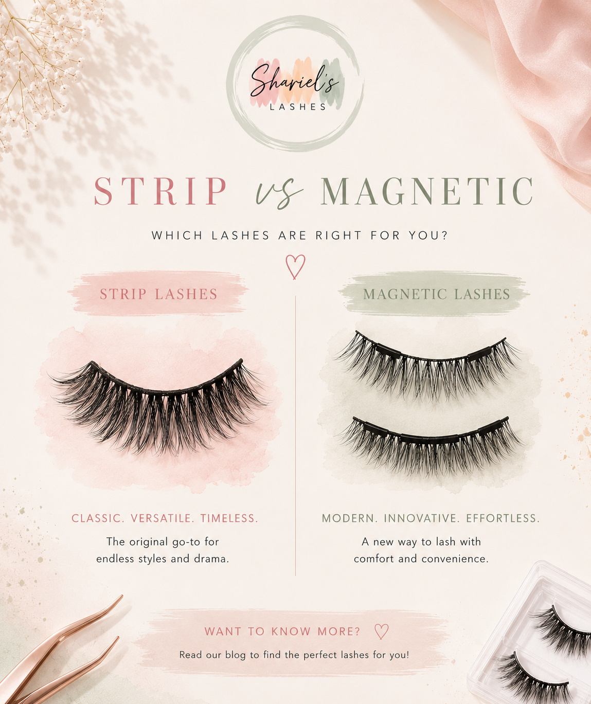Strip Lashes vs. Magnetic Lashes: Which Is Right for You?